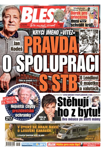 E-magazín Blesk - 16.07.2024 - CZECH NEWS CENTER a. s.