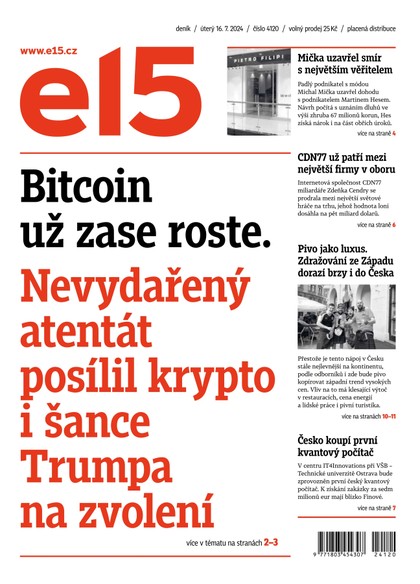 E-magazín E15 - 16.07.2024 - CZECH NEWS CENTER a. s.