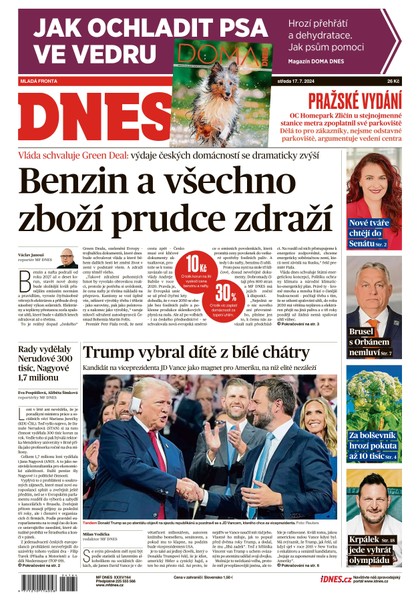 E-magazín MF DNES - 17.07.2024 - MAFRA, a.s.