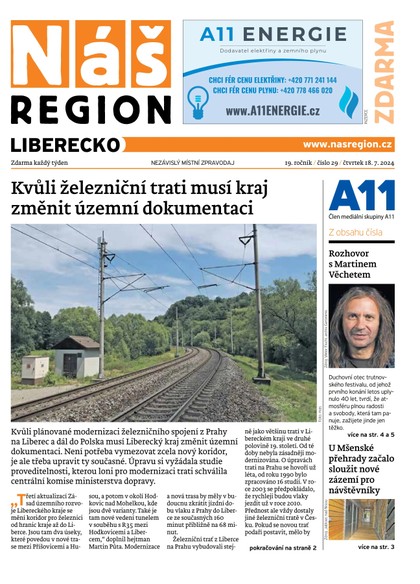 E-magazín Náš Region - Liberecko 29/2024 - A 11 s.r.o.