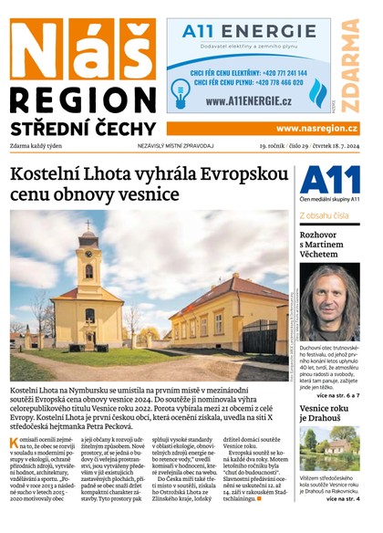 E-magazín Náš Region - Střední Čechy 29/2024 - A 11 s.r.o.