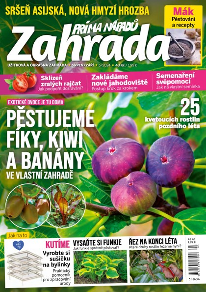 E-magazín Zahrada prima nápadů 5/2024 - Jaga Media, s. r. o.