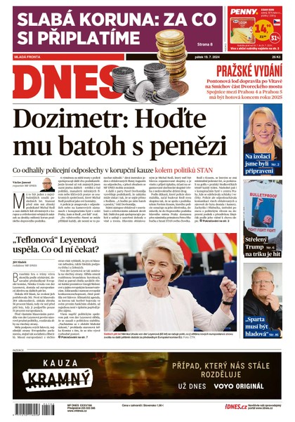 E-magazín MF DNES - 19.07.2024 - MAFRA, a.s.