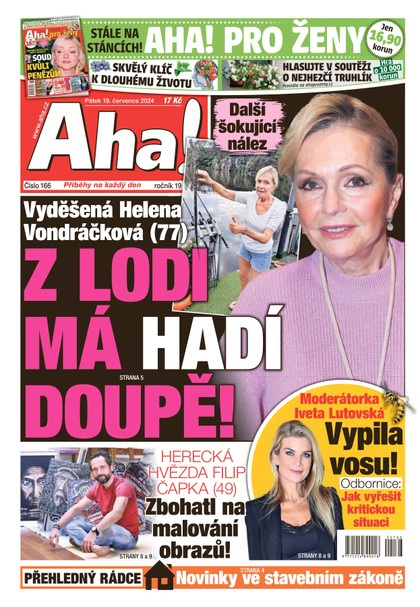 E-magazín AHA! - 19.07.2024 - CZECH NEWS CENTER a. s.