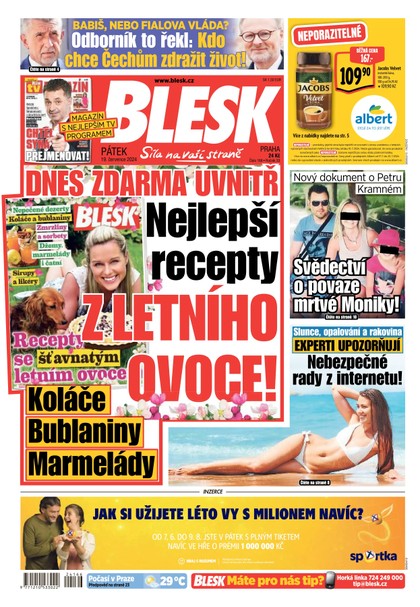 E-magazín Blesk - 19.07.2024 - CZECH NEWS CENTER a. s.