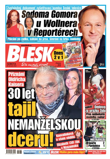 E-magazín Blesk - 20.07.2024 - CZECH NEWS CENTER a. s.