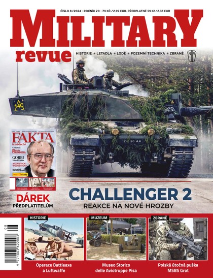 E-magazín Military revue 8/2024 - NAŠE VOJSKO-knižní distribuce s.r.o.