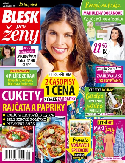 E-magazín BLESK PRO ŽENY - 30/2024 - CZECH NEWS CENTER a. s.