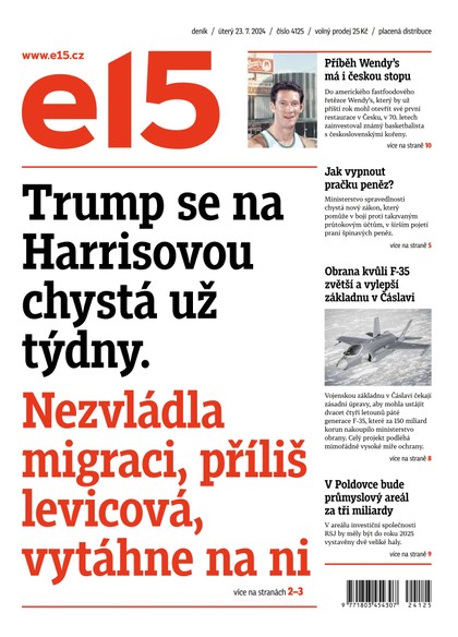 E-magazín E15 - 23.07.2024 - CZECH NEWS CENTER a. s.