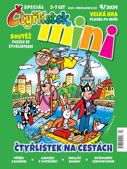 E-magazín Čtyřlístek Mini 4/2024 - Čtyřlístek