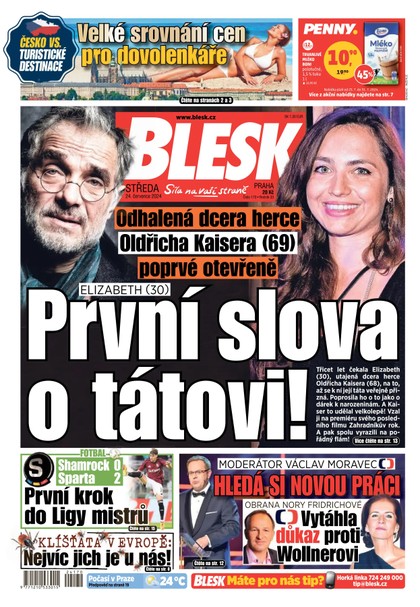 E-magazín Blesk - 24.07.2024 - CZECH NEWS CENTER a. s.