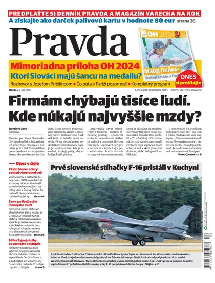 E-magazín Pravda 24.7.2024 - OUR MEDIA SR a. s.