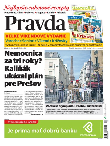 E-magazín Denník Pravda 26. 7. 2024 - OUR MEDIA SR a. s.