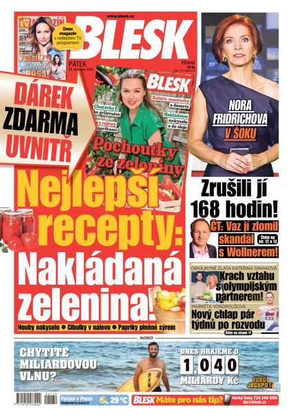 E-magazín Blesk - 26.07.2024 - CZECH NEWS CENTER a. s.