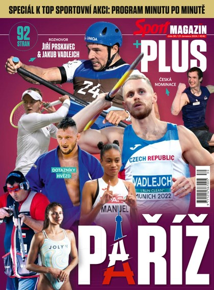 E-magazín SPORT Magazín - 26.07.2024 - CZECH NEWS CENTER a. s.