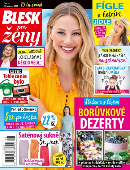 E-magazín BLESK PRO ŽENY - 31/2024 - CZECH NEWS CENTER a. s.