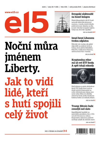 E-magazín E15 - 30.07.2024 - CZECH NEWS CENTER a. s.