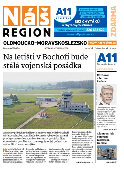 E-magazín Náš Region - Olomoucko/Moravskoslezsko 31/2024 - A 11 s.r.o.