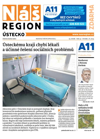 E-magazín Náš Region - Ústecko 31/2024 - A 11 s.r.o.