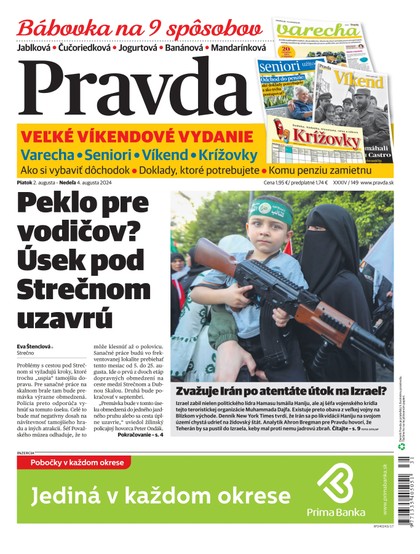 E-magazín Denník Pravda 2. 8. 2024 - OUR MEDIA SR a. s.