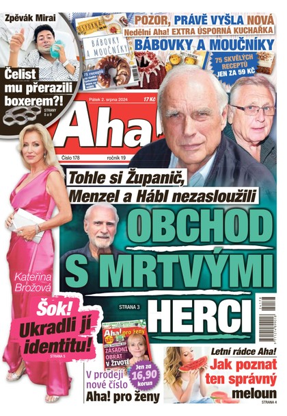 E-magazín AHA! - 02.08.2024 - CZECH NEWS CENTER a. s.