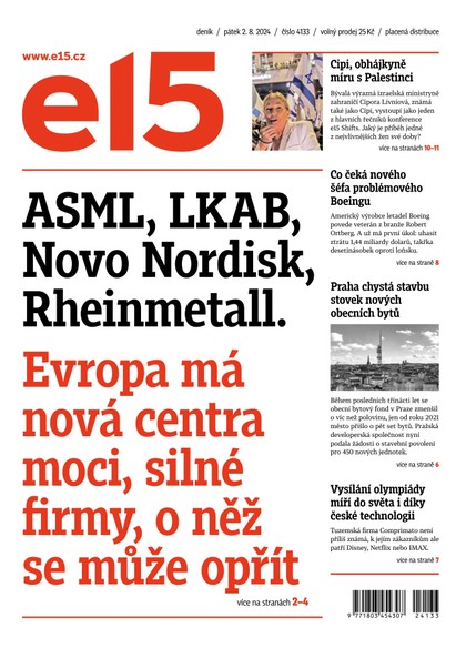 E-magazín E15 - 02.08.2024 - CZECH NEWS CENTER a. s.