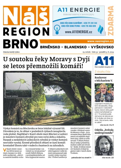 E-magazín Náš Region - Brno 32/2024 - A 11 s.r.o.