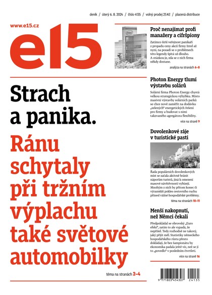 E-magazín E15 - 06.08.2024 - CZECH NEWS CENTER a. s.