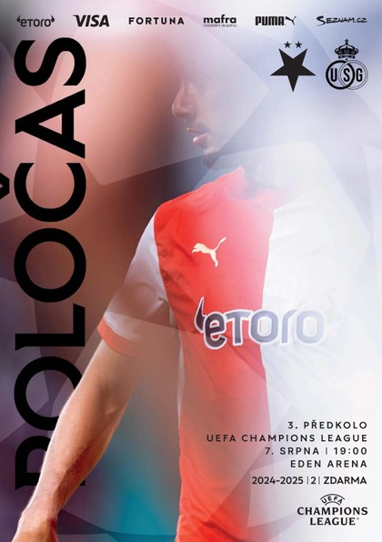 E-magazín Poločas 2024/25 č.2 Slavia - Union SG - SK Slavia Praha