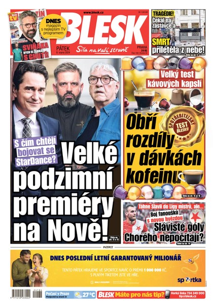 E-magazín Blesk - 09.08.2024 - CZECH NEWS CENTER a. s.