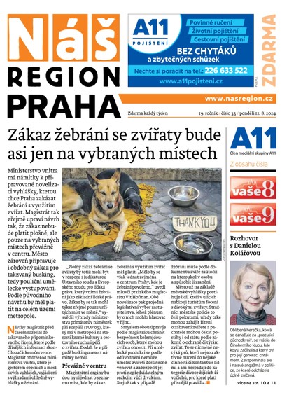 E-magazín Náš Region - Praha 33/2024 - A 11 s.r.o.