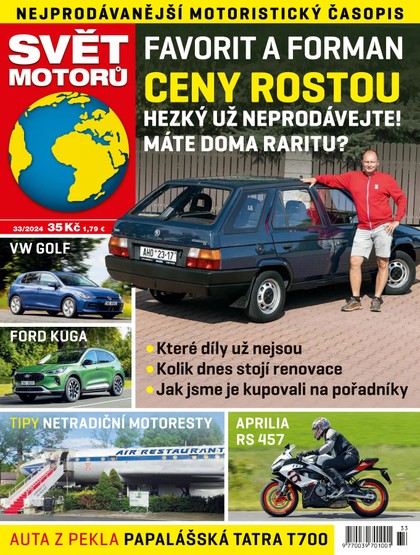 E-magazín Svět motorů - 33/2024 - CZECH NEWS CENTER a. s.