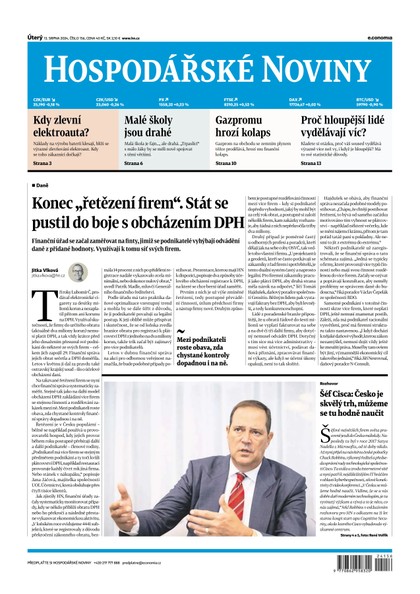 E-magazín HN 156 - 13.8.2024  - Economia, a.s.