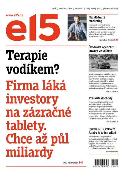 E-magazín E15 - 13.08.2024 - CZECH NEWS CENTER a. s.