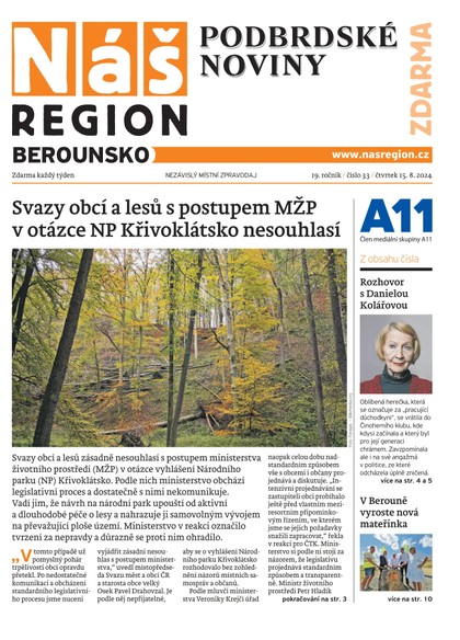 E-magazín Náš Region - Berounsko 33/2024 - A 11 s.r.o.