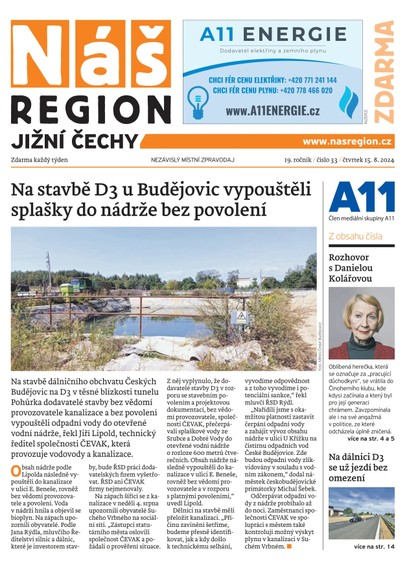 E-magazín Náš Region - Jižní Čechy 33/2024 - A 11 s.r.o.