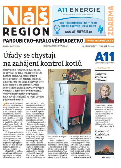 E-magazín Náš Region - Pardubicko/Královéhradecko 33/2024 - A 11 s.r.o.