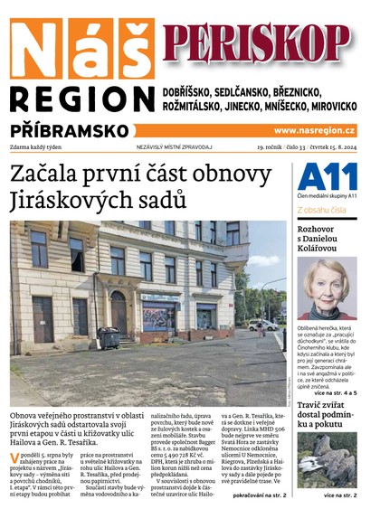 E-magazín Náš Region - Příbramsko 33/2024 - A 11 s.r.o.