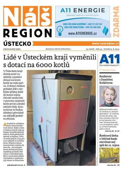 E-magazín Náš Region - Ústecko 33/2024 - A 11 s.r.o.