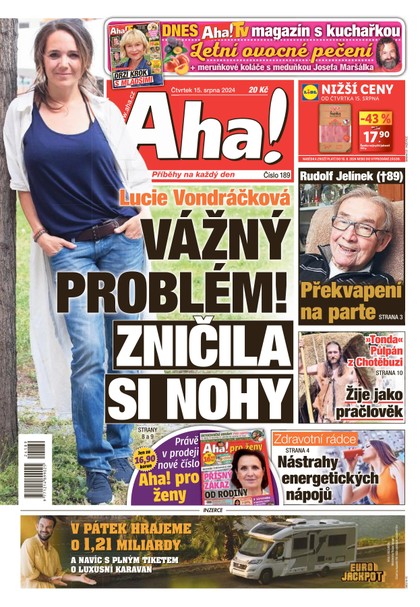 E-magazín AHA! - 15.08.2024 - CZECH NEWS CENTER a. s.