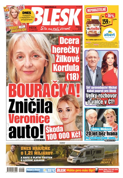 E-magazín Blesk - 16.08.2024 - CZECH NEWS CENTER a. s.