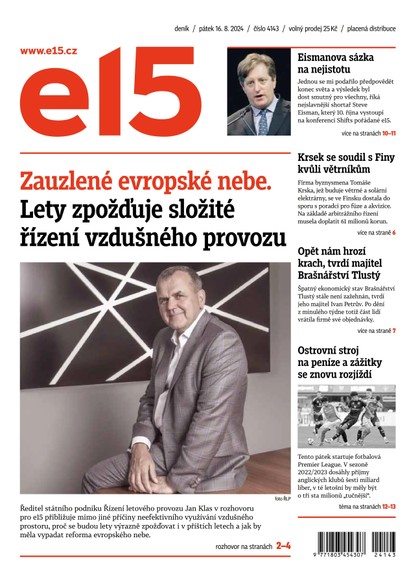 E-magazín E15 - 16.08.2024 - CZECH NEWS CENTER a. s.