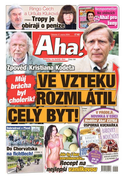 E-magazín AHA! - 17.08.2024 - CZECH NEWS CENTER a. s.