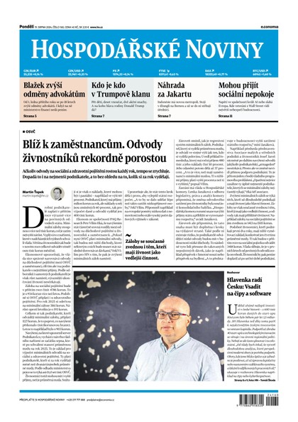 E-magazín HN 160 - 19.8.2024 - Economia, a.s.