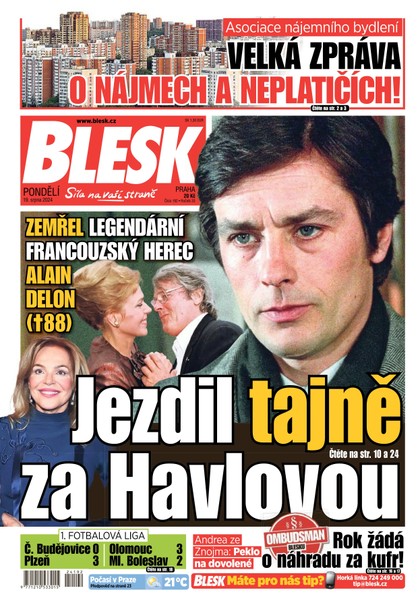 E-magazín Blesk - 19.08.2024 - CZECH NEWS CENTER a. s.