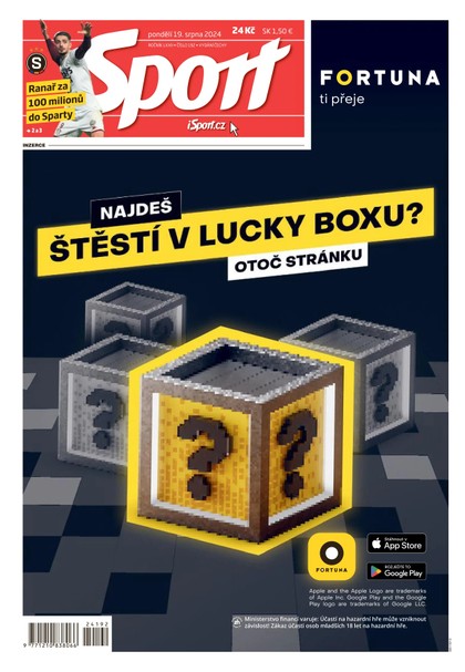 E-magazín Sport - 19.08.2024 - CZECH NEWS CENTER a. s.