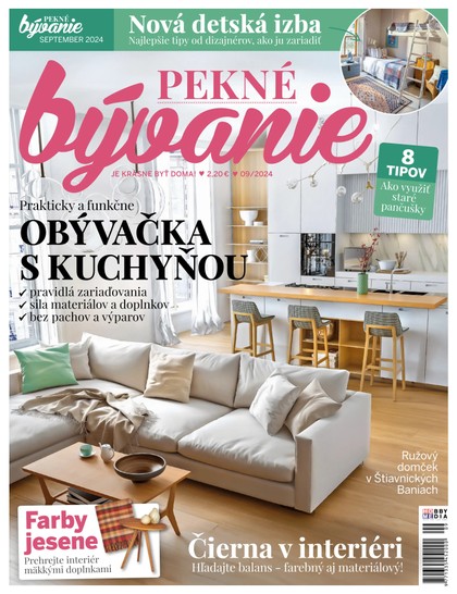 E-magazín Pekné bývanie 2024 09 - Hobby Media