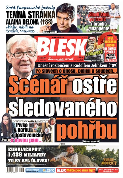 E-magazín Blesk - 20.08.2024 - CZECH NEWS CENTER a. s.