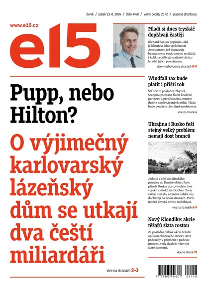 E-magazín E15 - 23.08.2024 - CZECH NEWS CENTER a. s.