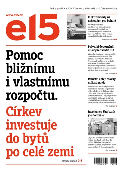 E-magazín E15 - 26.08.2024 - CZECH NEWS CENTER a. s.